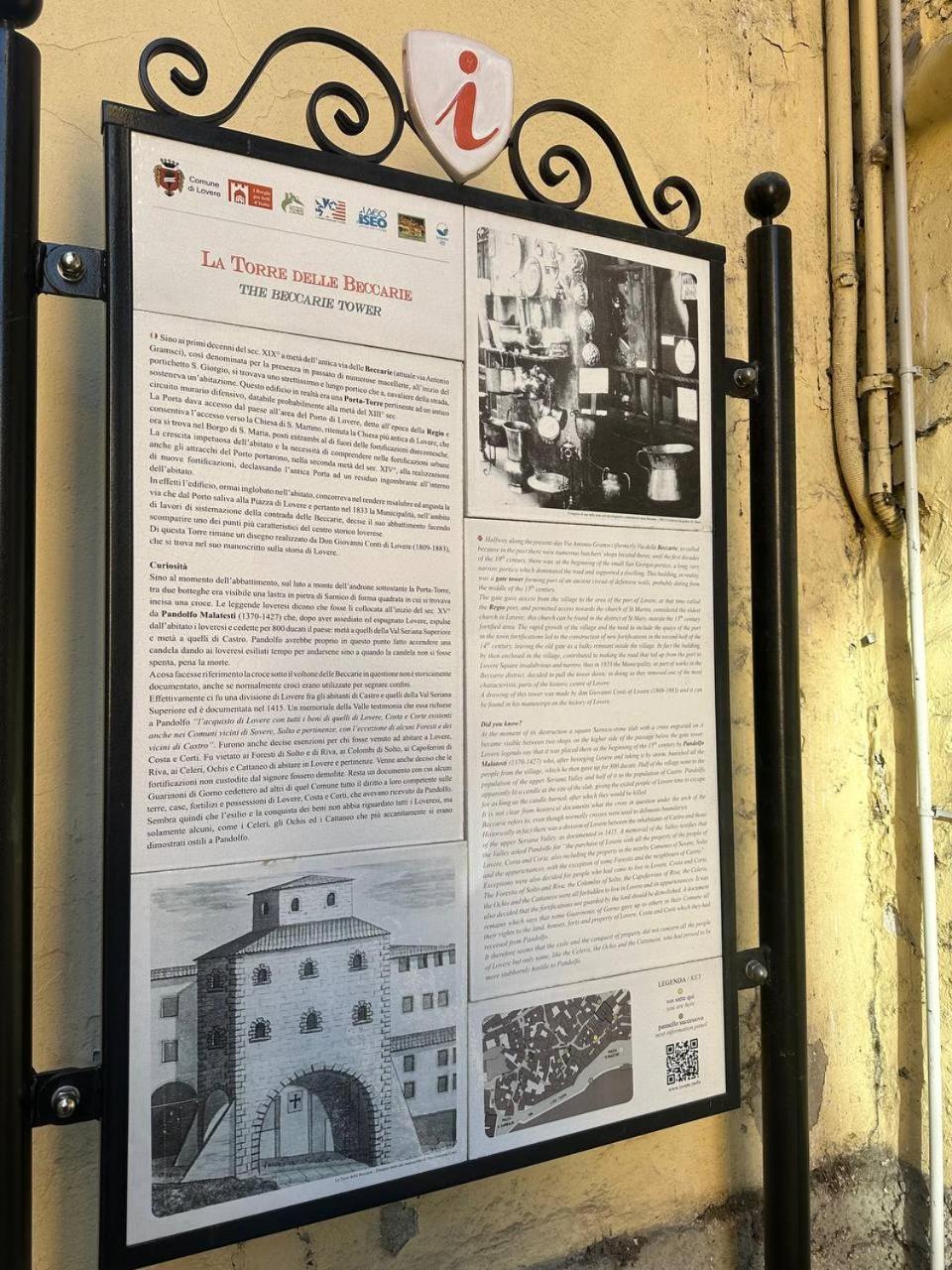 Casa Beccarie Villa Lovere Bagian luar foto